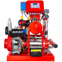 ETNA Y2 KO 10/7-30+D10+KO4/8 Yatay Pompalı Alarm Kitli Yangın Hidroforu